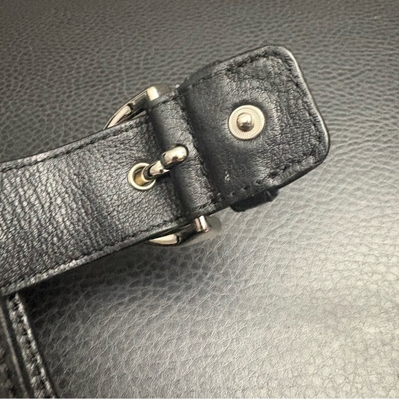 Coach Zipper buckle wallet black wallet small - Picture 8 of 12